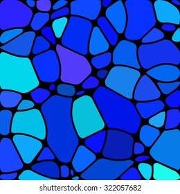 abstract vector stained-glass mosaic background