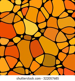 abstract vector stained-glass mosaic background