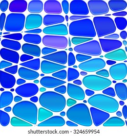 abstract vector stained-glass mosaic background