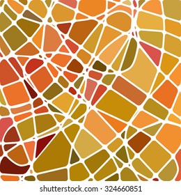 abstract vector stained-glass mosaic background