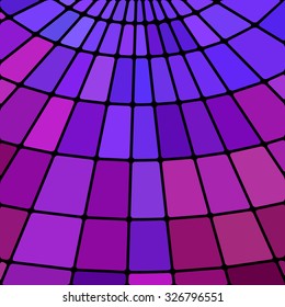 abstract vector stained-glass mosaic background