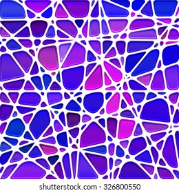 abstract vector stained-glass mosaic background