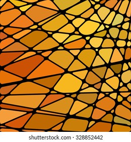 abstract vector stained-glass mosaic background