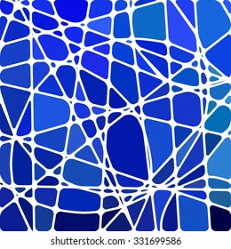 abstract vector stained-glass mosaic background