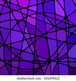 abstract vector stained-glass mosaic background