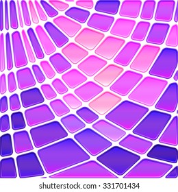 abstract vector stained-glass mosaic background
