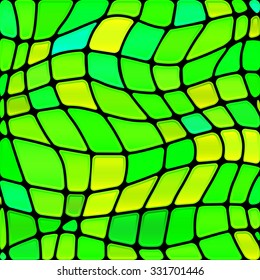 abstract vector stained-glass mosaic background