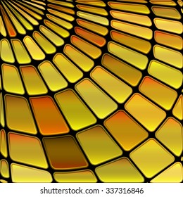 abstract vector stained-glass mosaic background