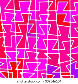 abstract vector stained-glass mosaic background