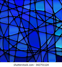 abstract vector stained-glass mosaic background