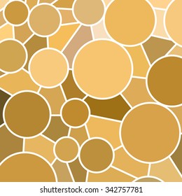 abstract vector stained-glass mosaic background