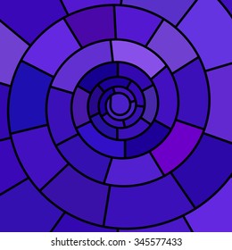 abstract vector stained-glass mosaic background