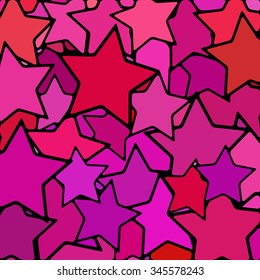 abstract vector stained-glass mosaic background