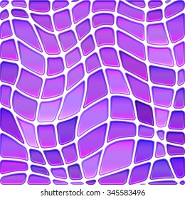 abstract vector stained-glass mosaic background