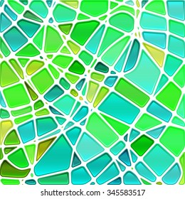 abstract vector stained-glass mosaic background