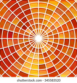 abstract vector stained-glass mosaic background
