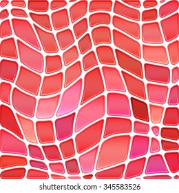 abstract vector stained-glass mosaic background