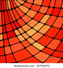abstract vector stained-glass mosaic background
