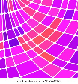 abstract vector stained-glass mosaic background