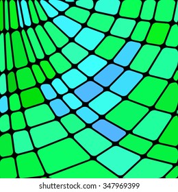 abstract vector stained-glass mosaic background