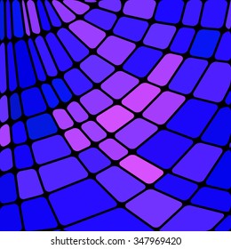 abstract vector stained-glass mosaic background