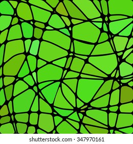 abstract vector stained-glass mosaic background