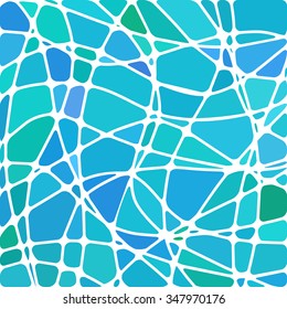 abstract vector stained-glass mosaic background