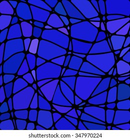 abstract vector stained-glass mosaic background