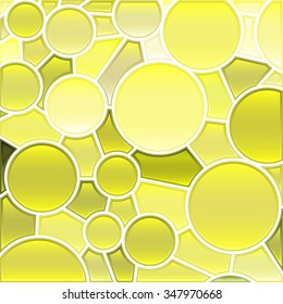 abstract vector stained-glass mosaic background