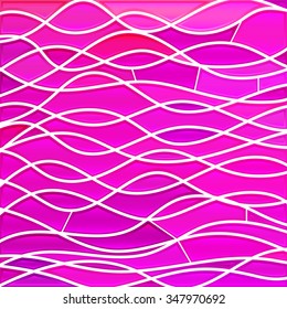 abstract vector stained-glass mosaic background