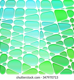 abstract vector stained-glass mosaic background