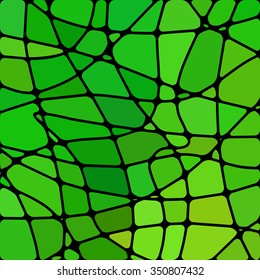 abstract vector stained-glass mosaic background