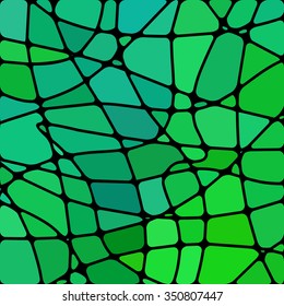 abstract vector stained-glass mosaic background
