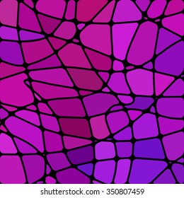 abstract vector stained-glass mosaic background