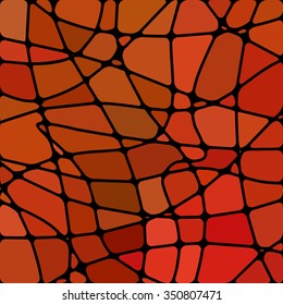 abstract vector stained-glass mosaic background
