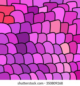 abstract vector stained-glass mosaic background