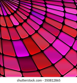 abstract vector stained-glass mosaic background