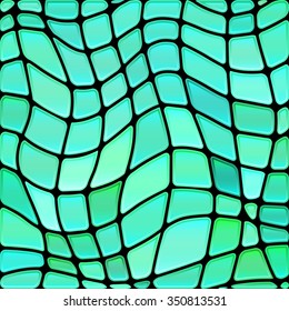 abstract vector stained-glass mosaic background