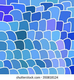 abstract vector stained-glass mosaic background