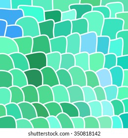 abstract vector stained-glass mosaic background