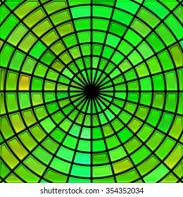 abstract vector stained-glass mosaic background