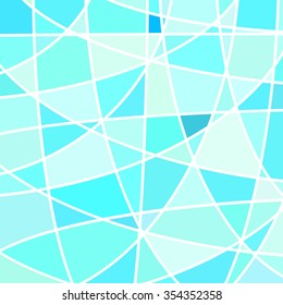 abstract vector stained-glass mosaic background