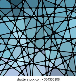 abstract vector stained-glass mosaic background