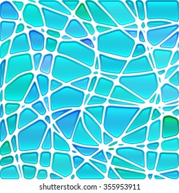 abstract vector stained-glass mosaic background