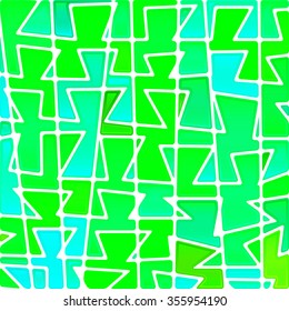 abstract vector stained-glass mosaic background