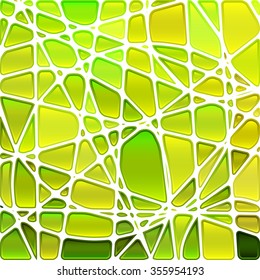 abstract vector stained-glass mosaic background