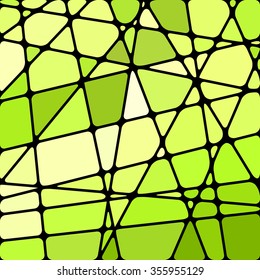 abstract vector stained-glass mosaic background