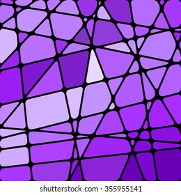 abstract vector stained-glass mosaic background