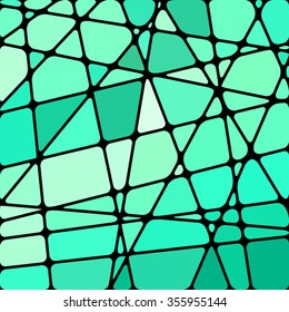 abstract vector stained-glass mosaic background