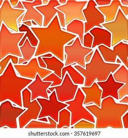 abstract vector stained-glass mosaic background